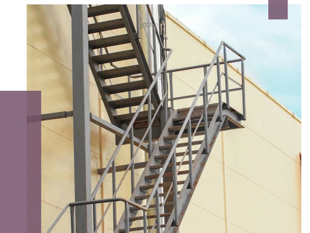 Пожарные лестницы в Владимире от 12450 руб. — монтаж и продажа | ПРОЛЁТ-Вдм