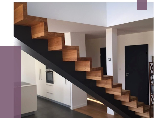 Изготовление деревянных лестниц в Владимире от 88188 руб. | ПРОЛЁТ-Вдм