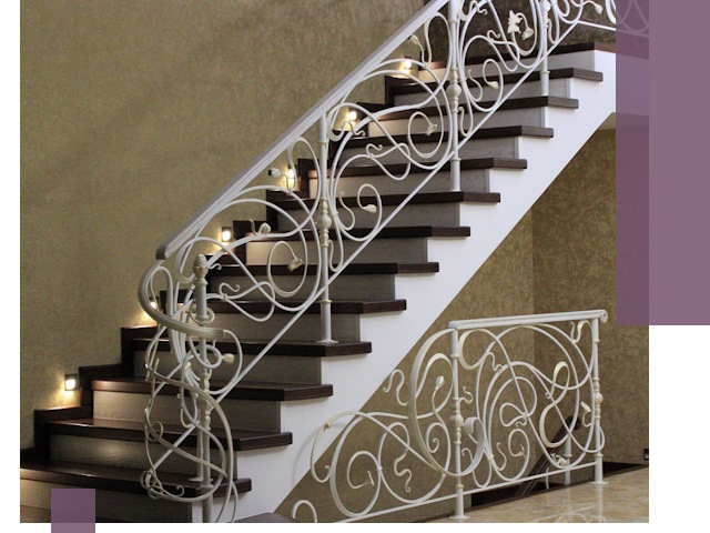 Кованые лестницы под ключ в Владимире — изготовление и монтаж