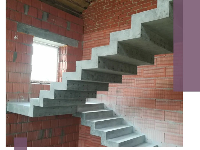 Бетонные лестницы под ключ в Владимире: монтаж, демонтаж, ремонт