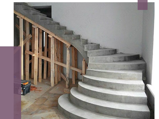 Изготовление бетонных лестниц под ключ в Владимире от 20231 руб. | ПРОЛЁТ-Вдм