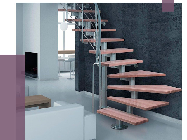 Модульные лестницы в Владимире от 17119 руб. — купить в ПРОЛЁТ-Вдм