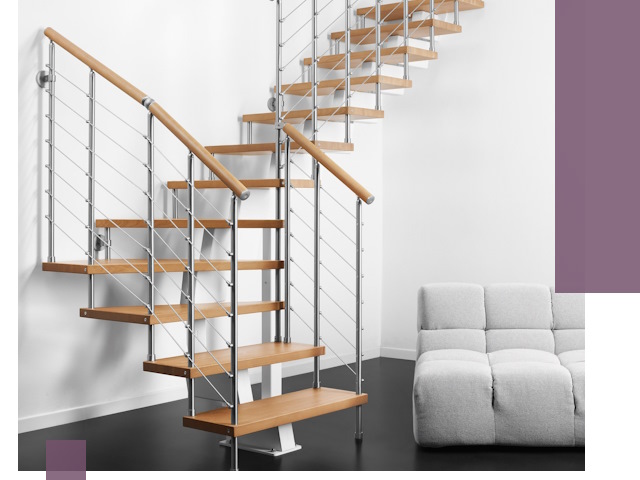 Модульные лестницы под ключ в Владимире — монтаж и изготовление