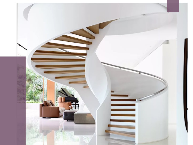 Винтовые лестницы в Владимире под ключ от 49281 руб. | ПРОЛЁТ-Вдм