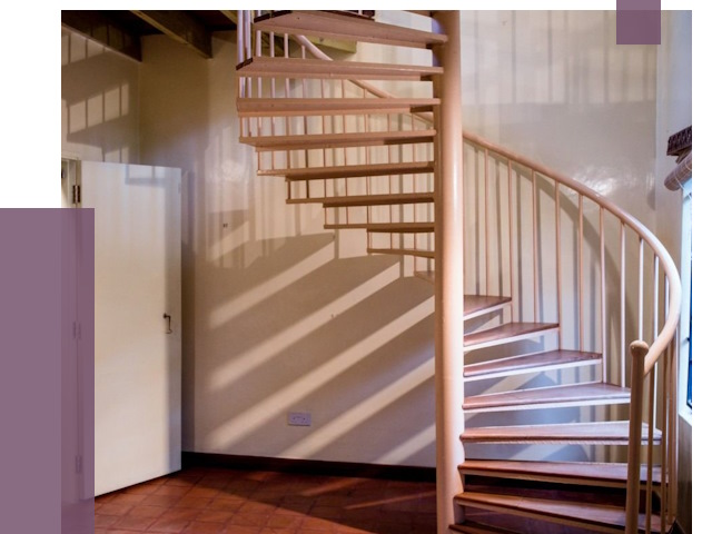 Изготовление винтовых лестниц на заказ в Владимире от 77294 руб. | ПРОЛЁТ-Вдм