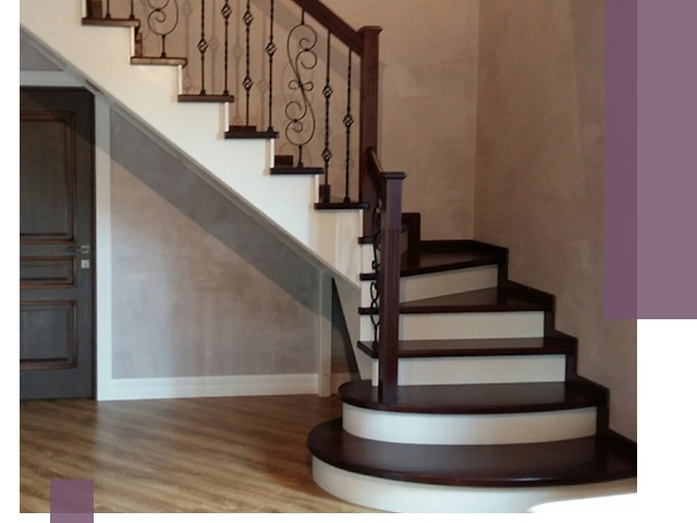 Изготовление Г-образных лестниц под ключ в Владимире