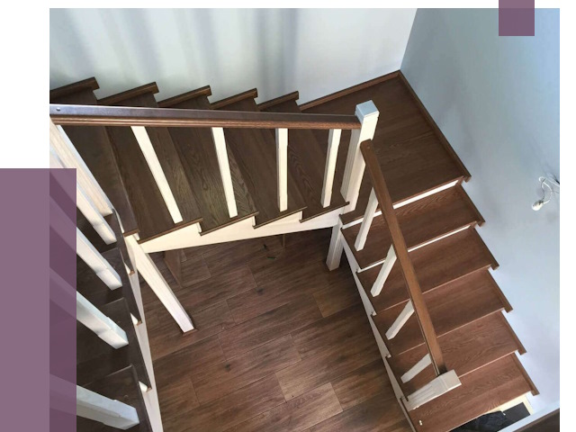 Изготовление П-образных лестниц в Владимире от 15407 руб.