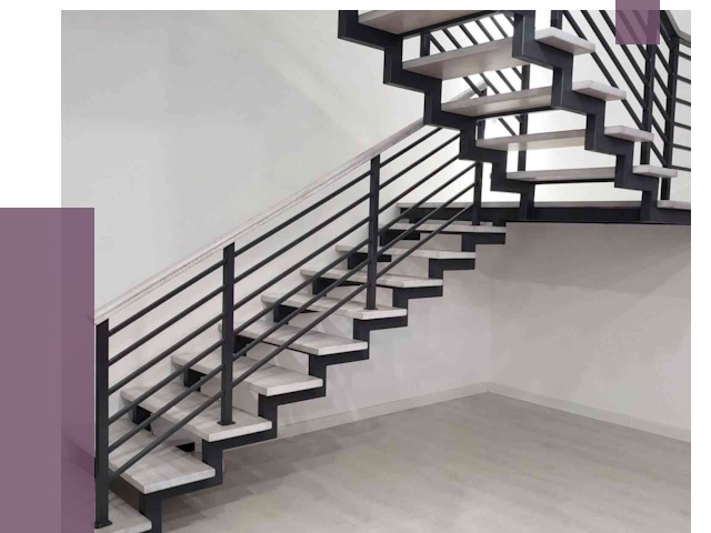 Лестницы на металлокаркасе под ключ в Владимире от 12969 руб. | ПРОЛЁТ-Вдм
