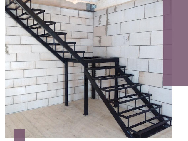 Лестницы на металлокаркасе под ключ в Владимире — изготовление и монтаж