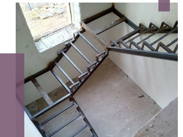 Монтаж лестниц на металлокаркасе в Владимире от 12969 руб. — ПРОЛЁТ-Вдм