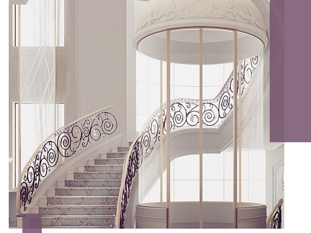 Элитные лестницы на заказ высокого класса в Владимире