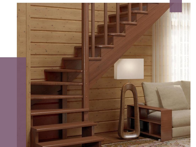 Лестницы эконом класса в Владимире от 18519 руб. бюджетные решения