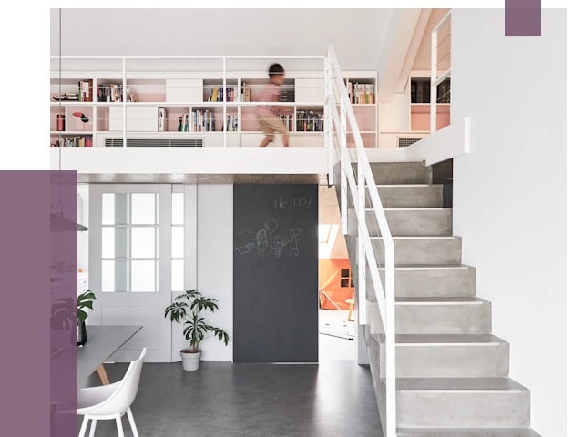 Лестницы для двухуровневой квартиры в Владимире от 178969 руб. | ПРОЛЁТ-Вдм