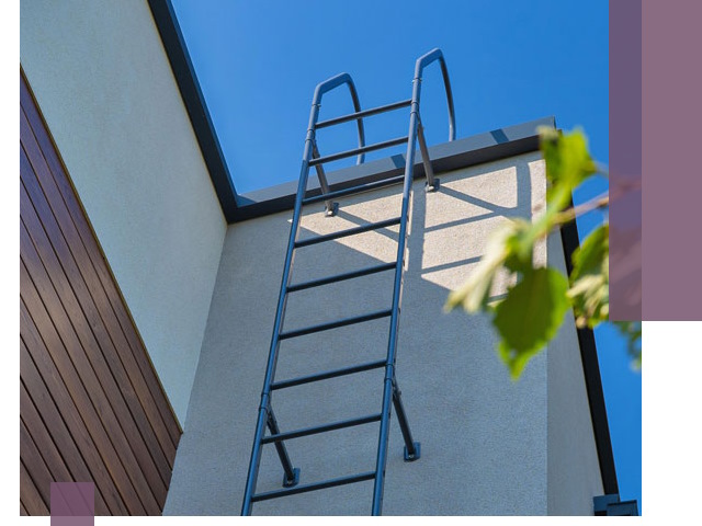 Лестницы на крышу в Владимире — изготовление, монтаж, демонтаж