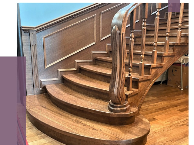 Дубовые лестницы под ключ в Владимире от 178969 руб. — ПРОЛЁТ-Вдм