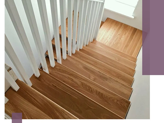 Лестницы из бука в Владимире: изготовление, монтаж и демонтаж