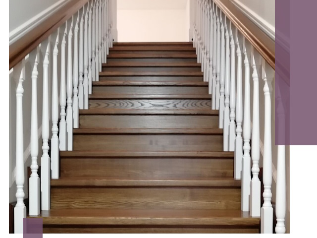 Лестницы из ясеня на заказ в Владимире — изготовление и монтаж