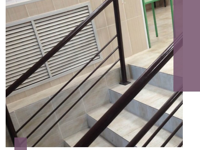 Изготовление перил из металла под ключ в Владимире