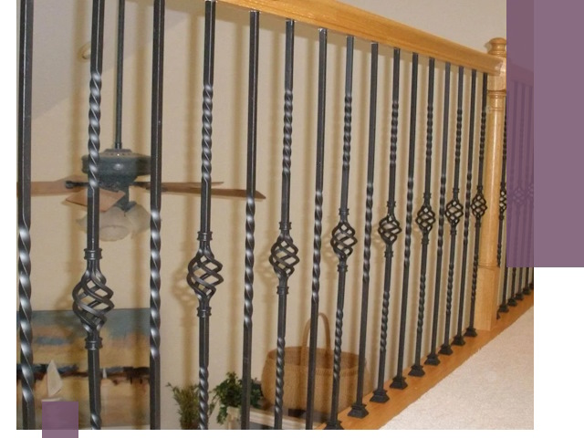 Изготовление и монтаж кованных перил в Владимире под ключ