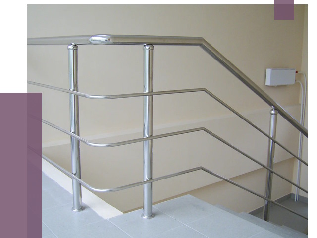 Алюминиевые перила в Владимире от 6433 руб. под ключ | ПРОЛЁТ-Вдм