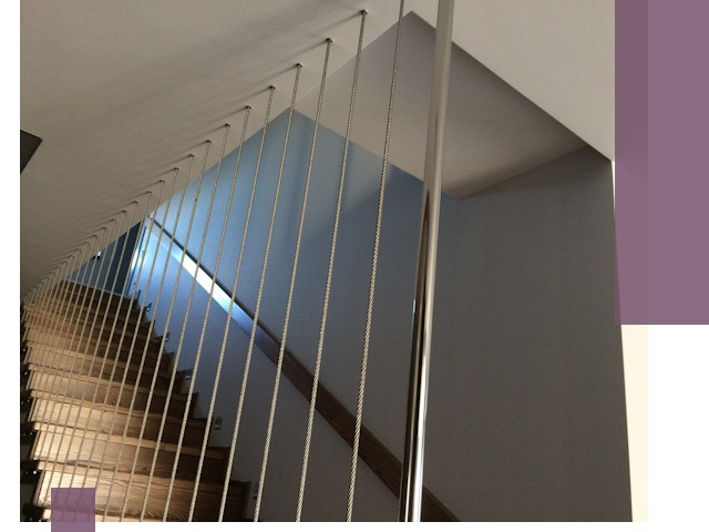 Тросовые перила под ключ в Владимире — производство и монтаж