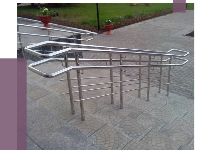 Перила для инвалидов в Владимире от 7698 руб. под ключ | ПРОЛЁТ-Вдм