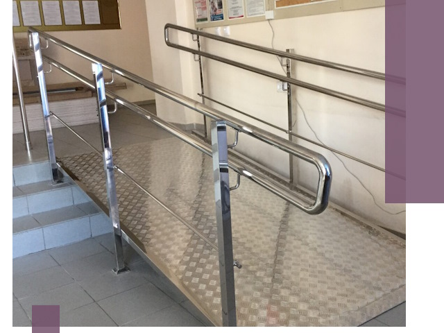 Перила для инвалидов в Владимире — надежные поручни и ограждения