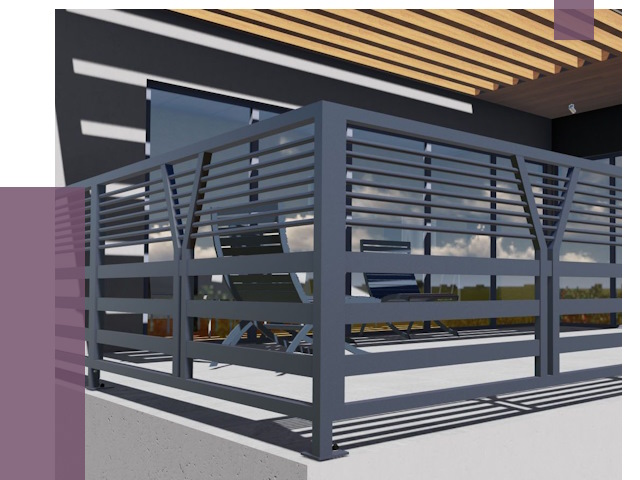 Изготовление балконных ограждений в Владимире от 10894 руб. | ПРОЛЁТ-Вдм