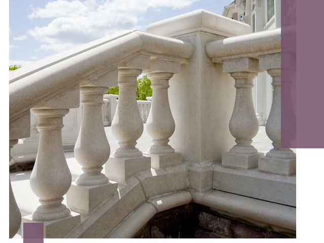 Балюстрады из металла и камня под ключ в Владимире