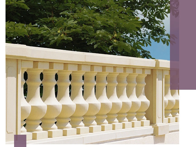 Установка балюстрады в Владимире: изготовление и монтаж под ключ