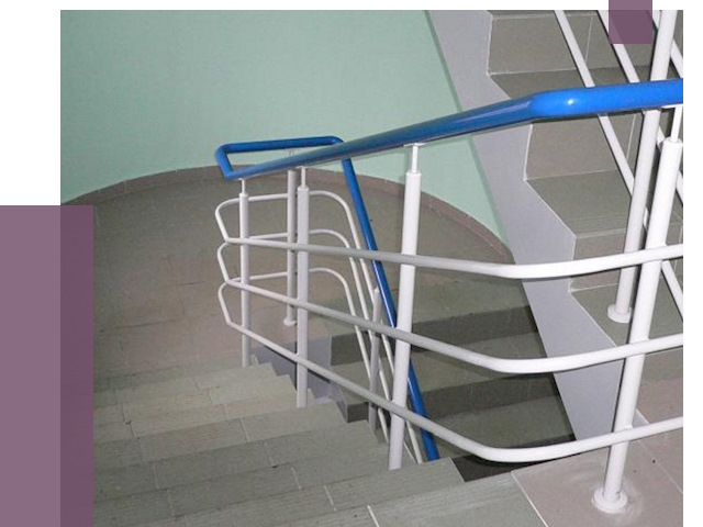 Перила в подъезде в Владимире — установка и замена от 7522 руб. | ПРОЛЁТ-Вдм