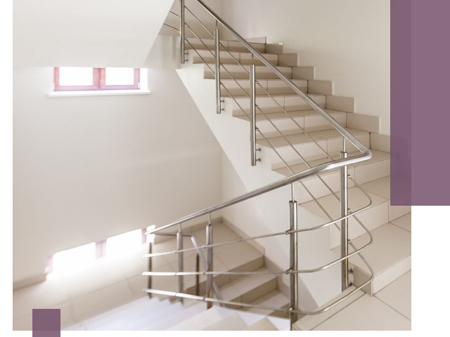 Установка и замена перил в подъезде в Владимире