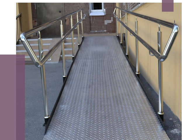 Пандусы в Владимире от 12450 руб. — установка для инвалидов | ПРОЛЁТ-Вдм