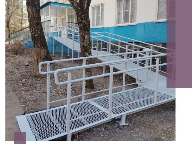 Пандусы под ключ в Владимире: изготовление, монтаж и демонтаж