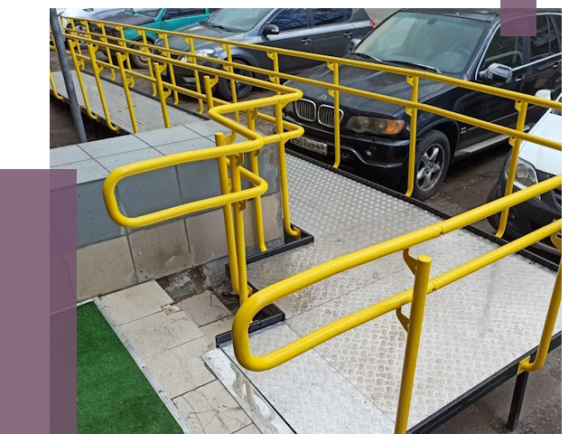 Стационарные пандусы в Владимире от 12450 руб. | ПРОЛЁТ-Вдм