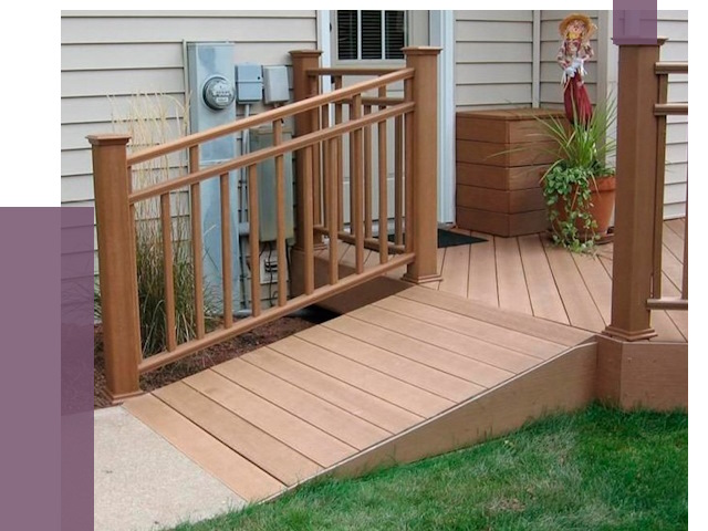 Пандус на крыльцо в Владимире под ключ от 7885 руб. 