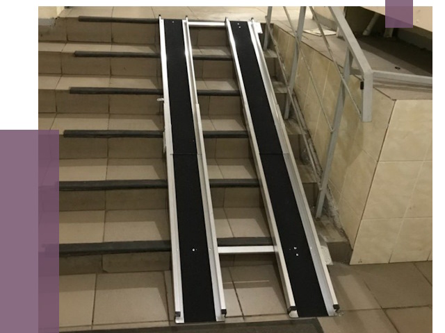 Установка пандуса в подъезд в Владимире от 8093 руб. под ключ | ПРОЛЁТ-Вдм