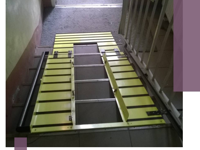 Профессиональный монтаж пандуса в подъезд в Владимире