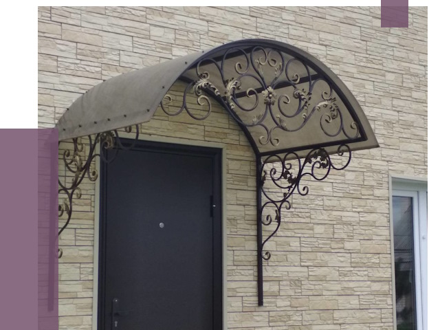 Ремонт козырьков в Владимире от 7522 руб.  | ПРОЛЁТ-Вдм