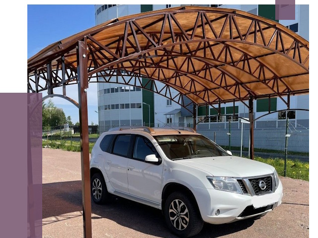 Недорогие навесы в Владимире от 43575 руб.  | ПРОЛЁТ-Вдм