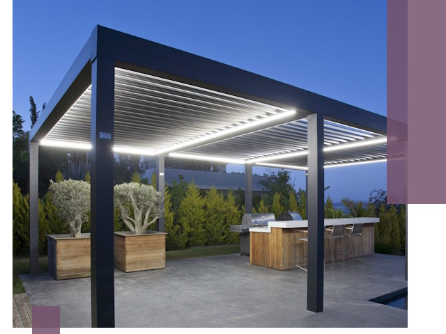 Навесы отдельно стоящие под ключ в Владимире из металла и поликарбоната