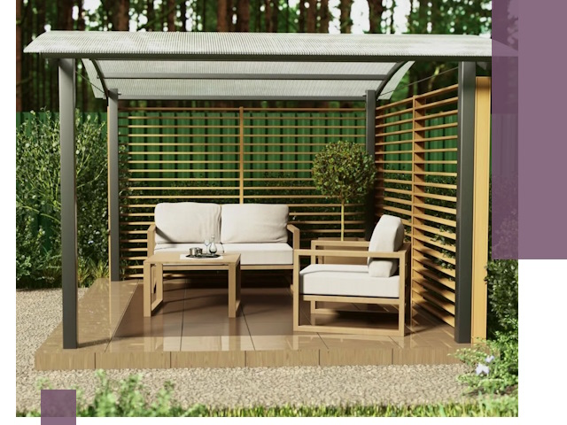 Навесы для дачи в Владимире: изготовление, монтаж и демонтаж