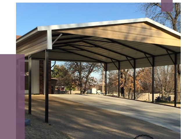 Двускатные навесы в Владимире от 8144 руб. | ПРОЛЁТ-Вдм