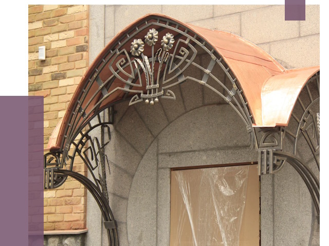 Арочные козырьки в Владимире от 14784 руб. 