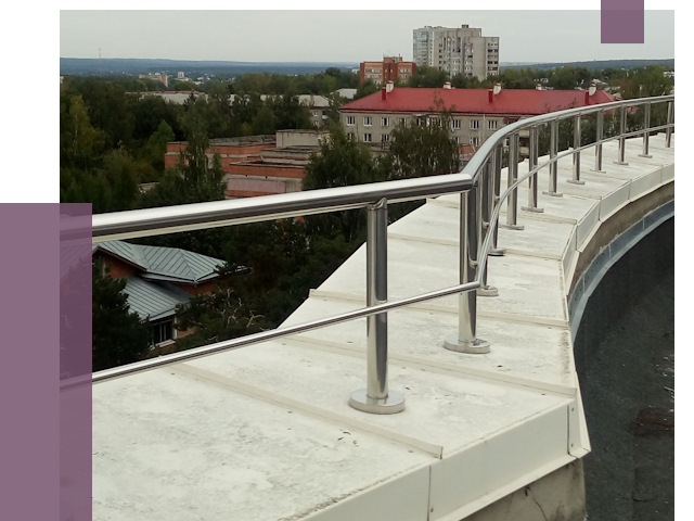 Парапеты и ограждения кровли в Владимире от 5032 руб.