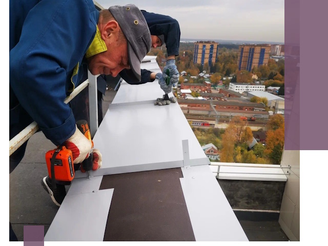 Монтаж парапетов в Владимире — установка прочных металлических ограждений