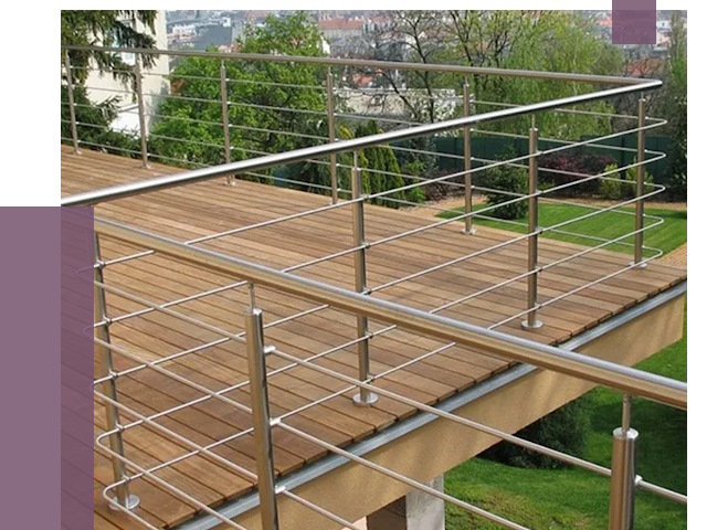 Алюминиевые парапеты в Владимире под ключ от 7885 руб. 