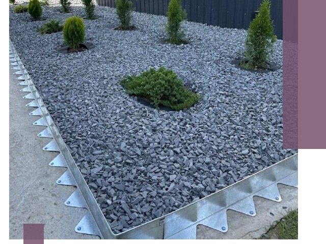 Оцинкованные металлические бордюры под заказ в Владимире