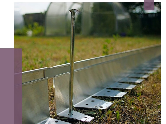 Металлические бордюры для газона в Владимире от 4358 руб. | ПРОЛЁТ-Вдм