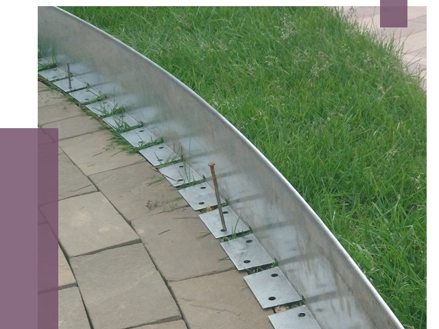 Металлические бордюры для тротуаров в Владимире от 8819 руб.